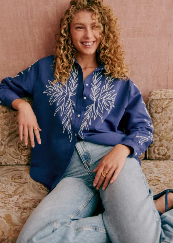 Sezane Chemise Maxy - Sézane X Roberto Ruspoli- Chemises & Blouses