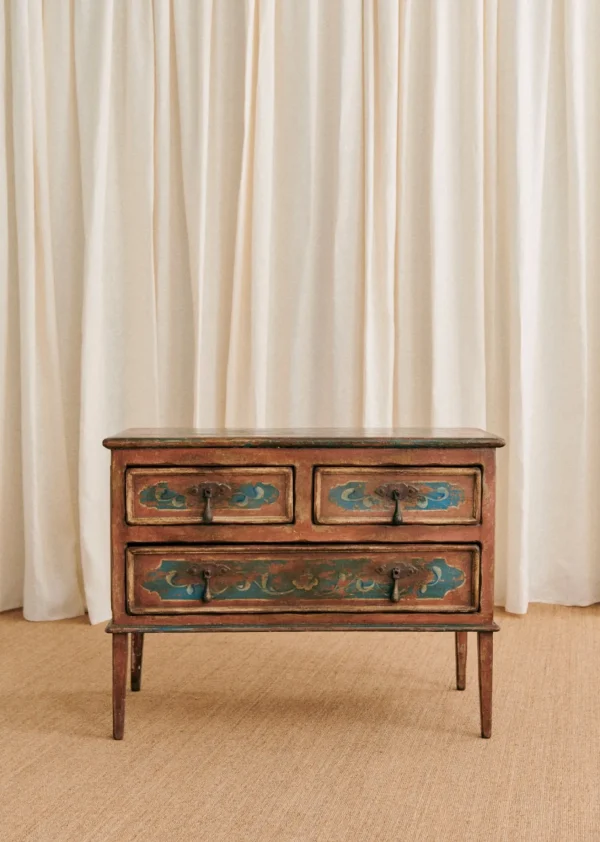 Sezane Commode Italienne Décorée Vintage- La Sélection Vintage