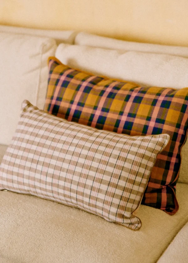 Sezane Coussin Tissé Pianissimo -  Petit Modèle- Les Tissus