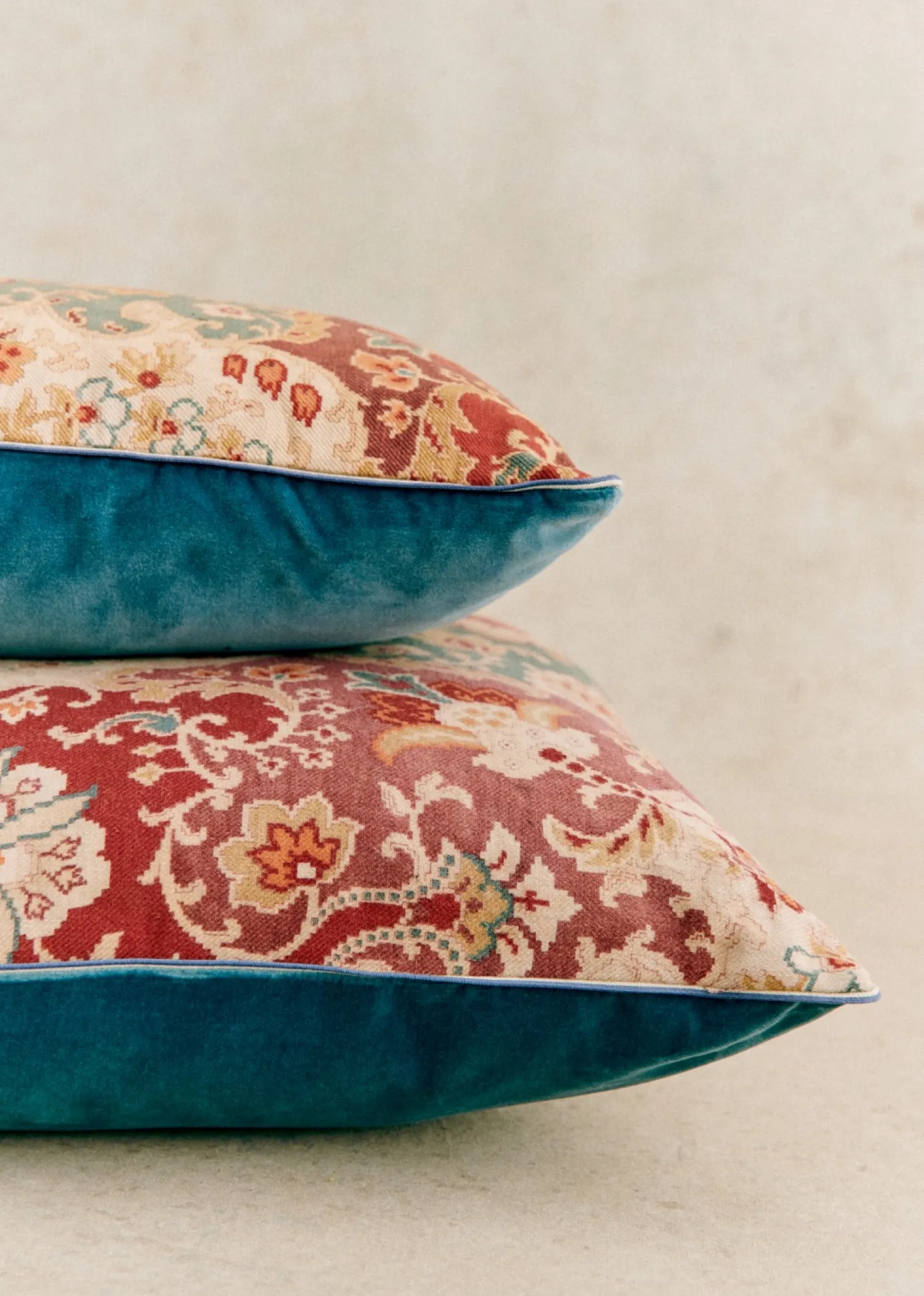Sezane Coussin Vintage - Très Grand Modèle- La Sélection Vintage | Les Tissus