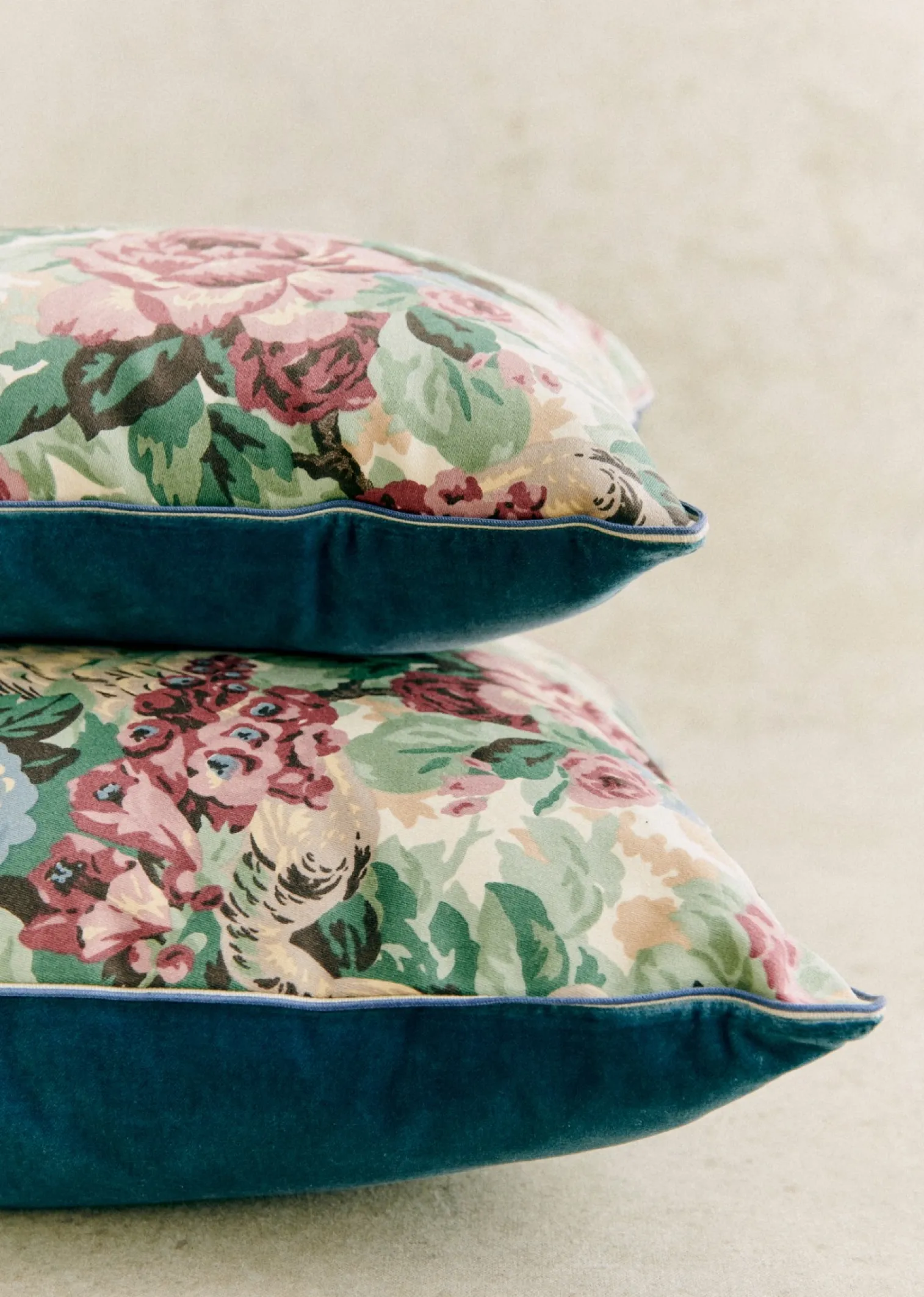 Sezane Coussin Vintage - Très Grand Modèle- La Sélection Vintage | Les Tissus