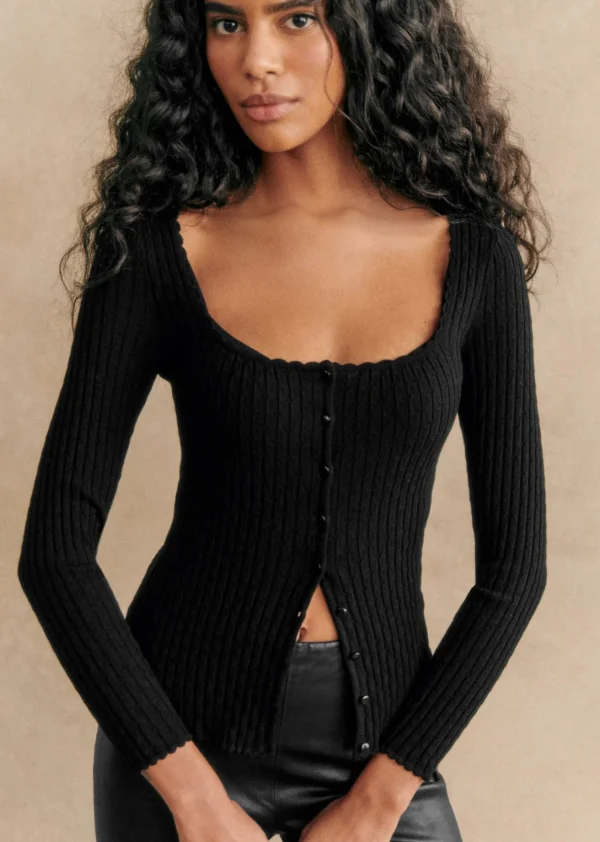 Sezane Gilet Ambroise- Maille