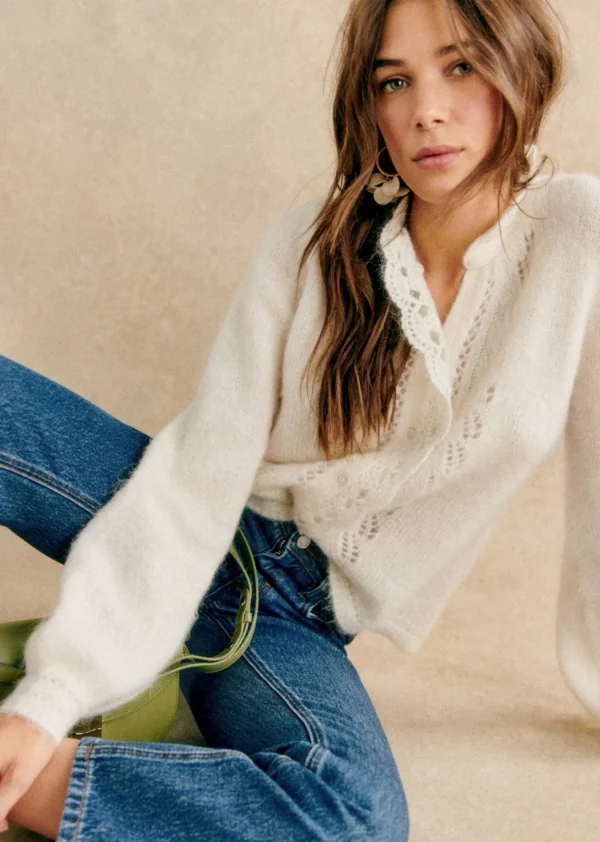 Sezane Gilet Angie- Maille