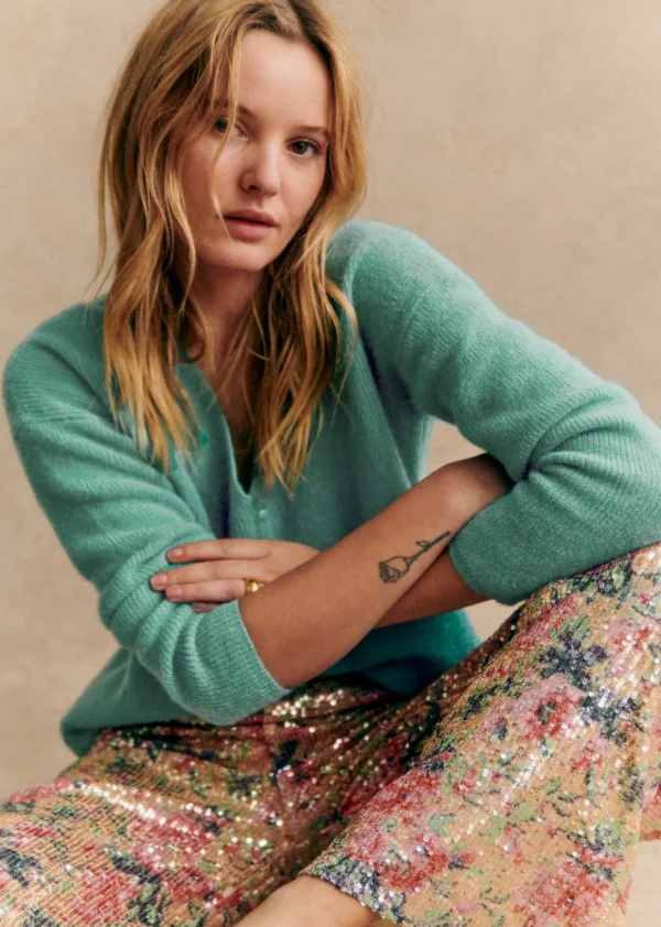 Sezane Gilet Barry- Maille