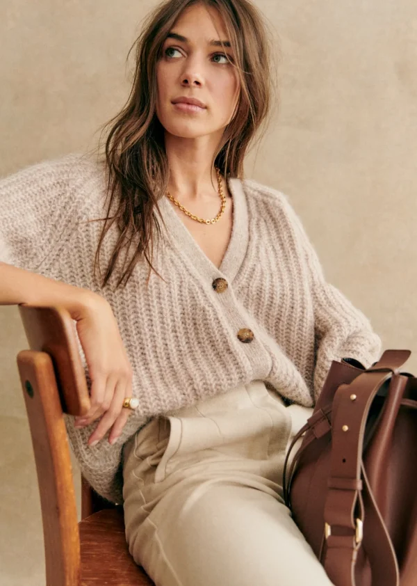Sezane Gilet Basile- Maille