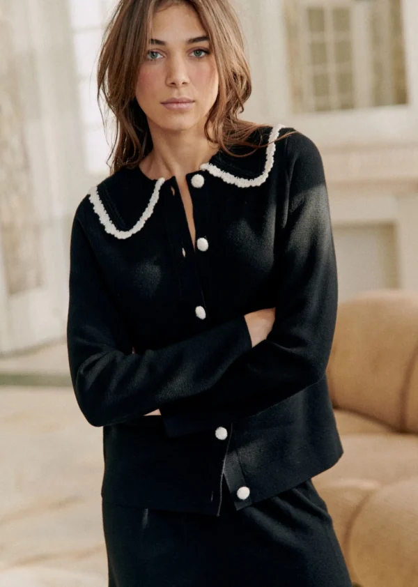 Sezane Gilet Bettany- Maille