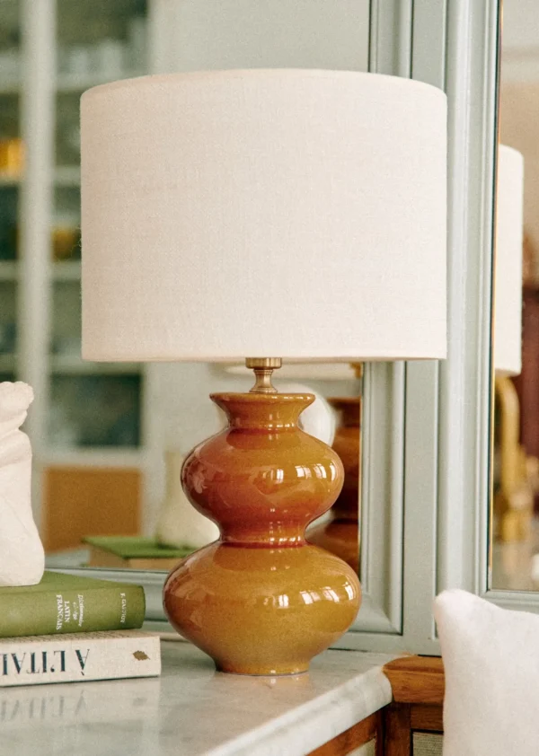 Sezane Lampe Carmen - Caramel- Les Lumières
