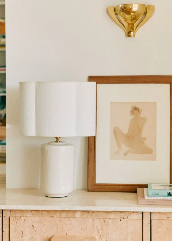 Sezane Lampe Mezzo - Crème- Les Lumières