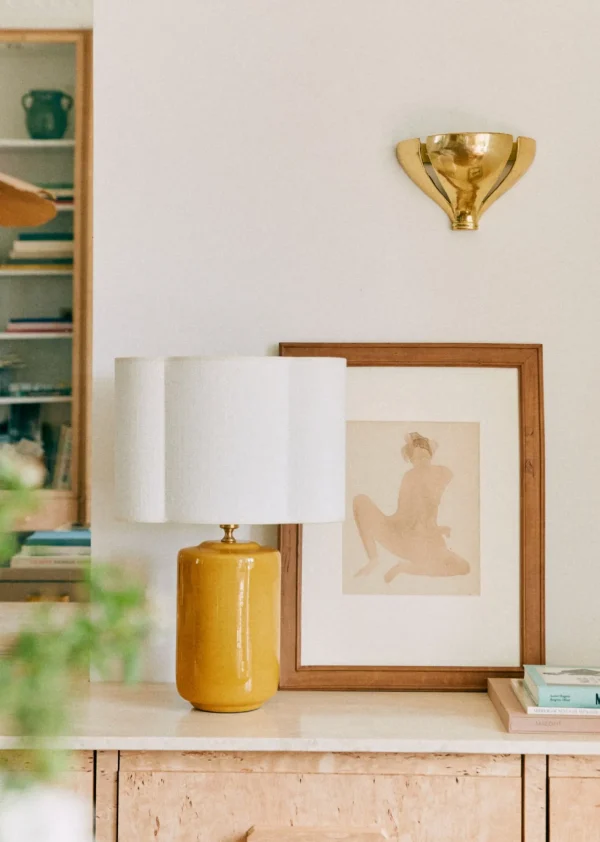 Sezane Lampe Mezzo - Safran- Les Lumières