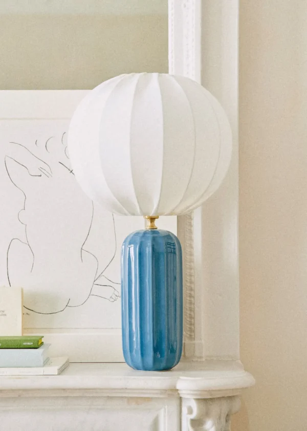 Sezane Lampe Traviata - Bleu- Les Lumières