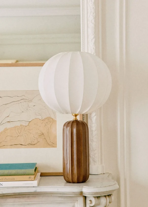 Sezane Lampe Traviata - Bois- Les Lumières