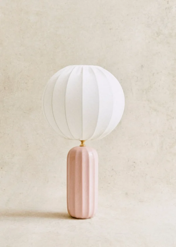 Sezane Lampe Traviata - Rose- Les Lumières