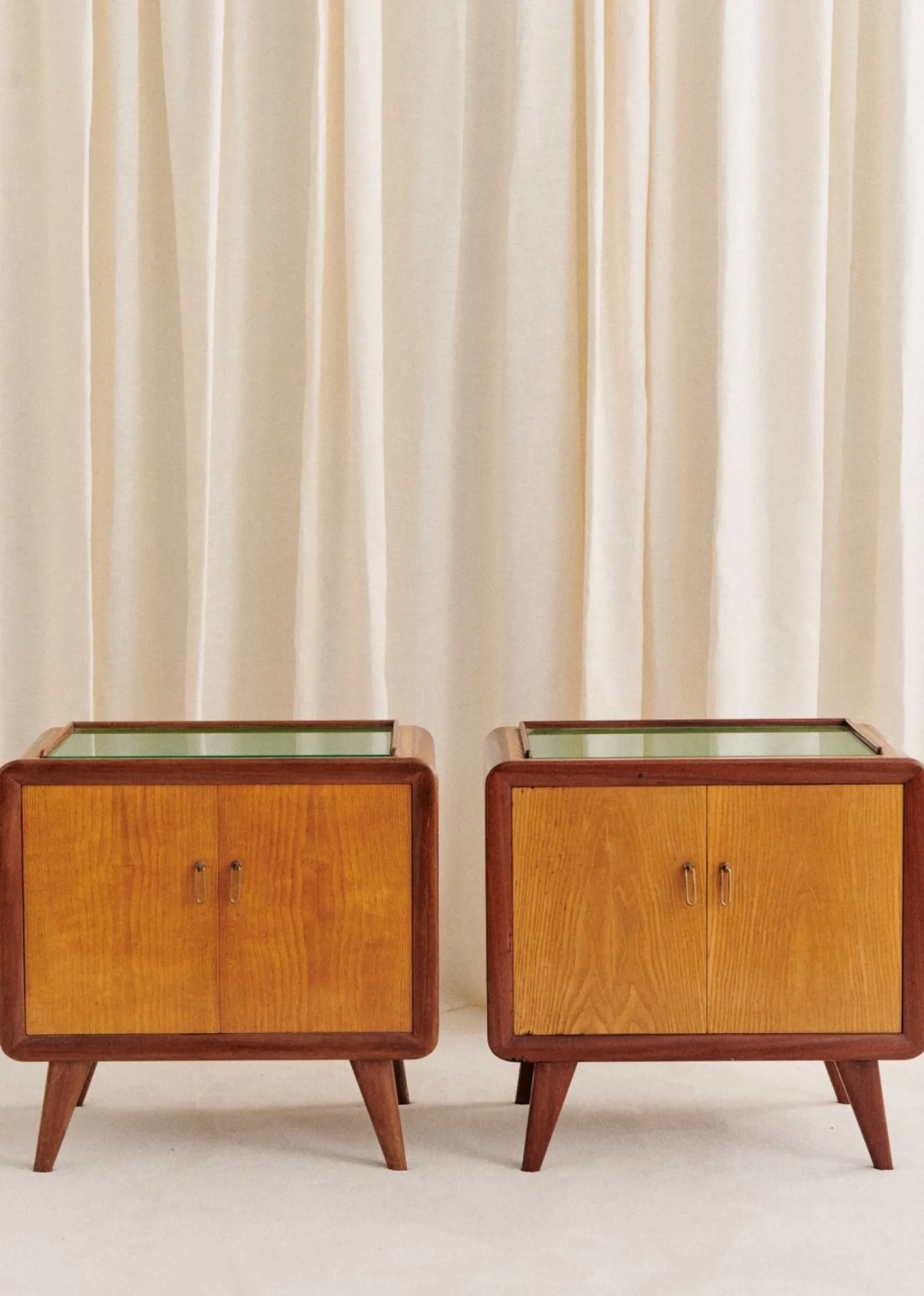 Sezane Paire De Chevet Vintage Années 1950- La Sélection Vintage