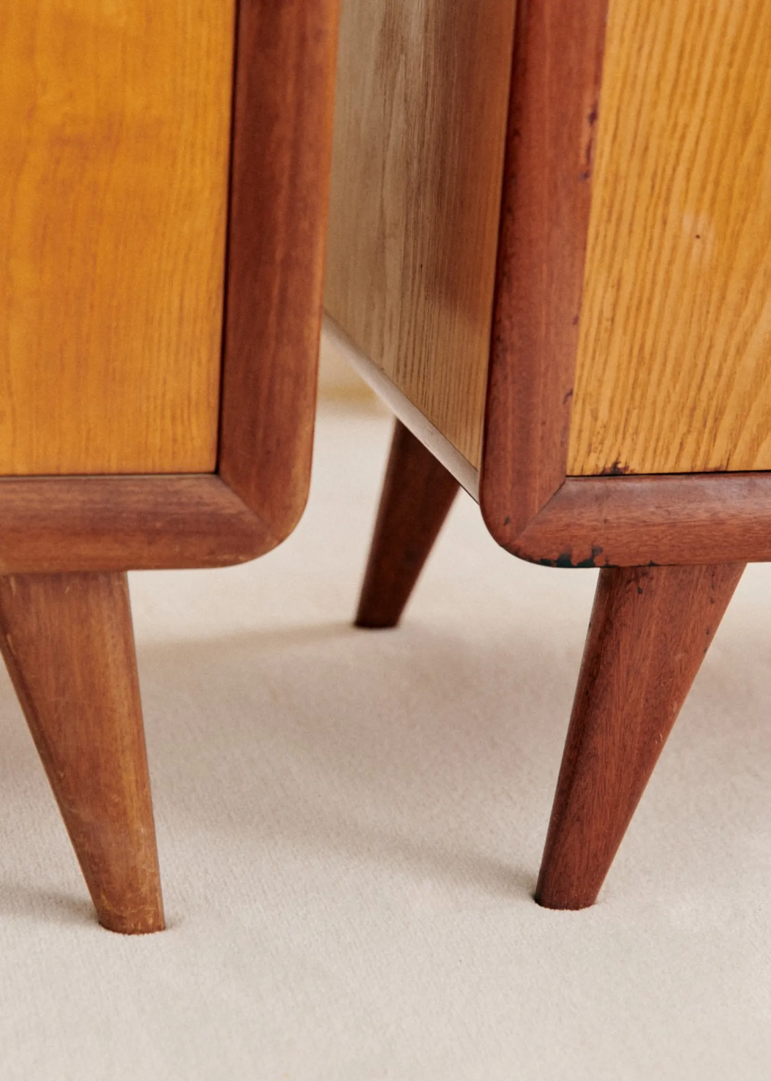 Sezane Paire De Chevet Vintage Années 1950- La Sélection Vintage