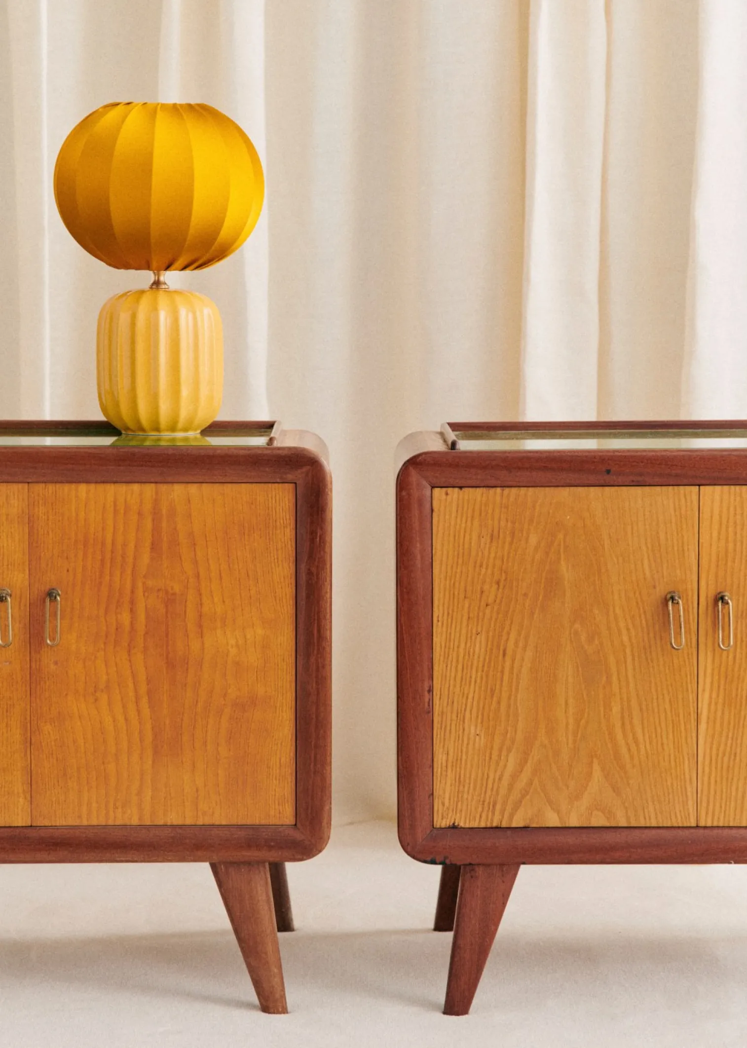 Sezane Paire De Chevet Vintage Années 1950- La Sélection Vintage