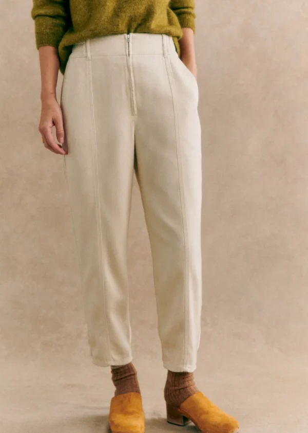 Sezane Pantalon Bernardo- 7/8ème | Tous les Pantalons & Combinaisons