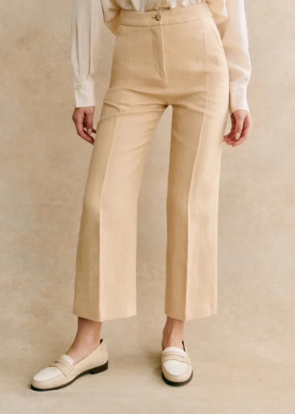 Sezane Pantalon Martin Crop- 7/8ème | Tous les Pantalons & Combinaisons