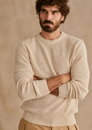 Sezane Pull Elvan- Col rond | Pulls coton