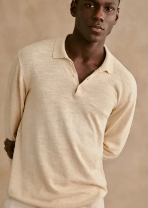 Sezane Pull Marsh- Col polo | Pulls coton