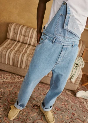 Sezane Salopette Robby- Denim | Jeans
