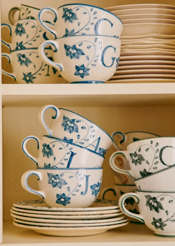 Sezane Tasse Poème - Bleu Orage- La Vaisselle