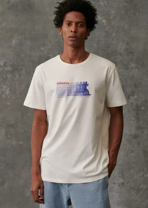 Sezane T-Shirt Athletics Club- T-shirts motif | T-shirts manches courtes