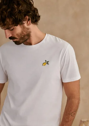 Sezane T-Shirt Citron- T-shirts motif | T-shirts manches courtes