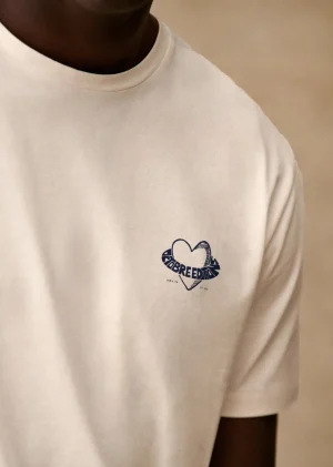 Sezane T-Shirt Coeur- T-shirts motif | T-shirts manches courtes