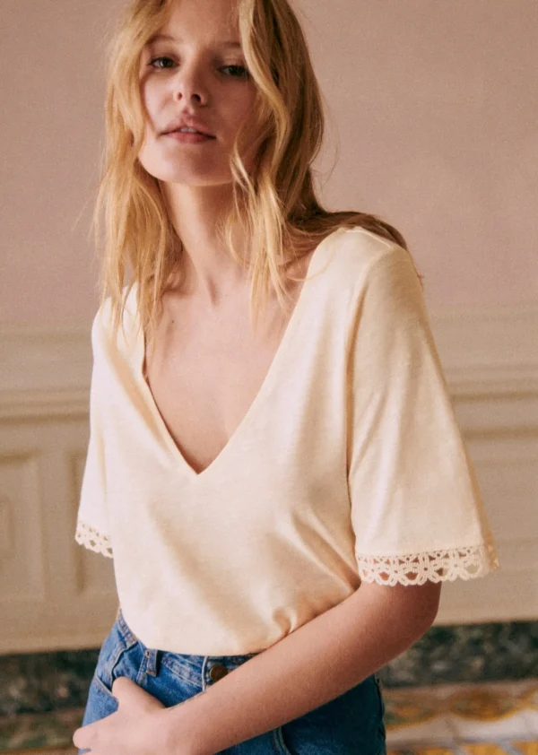Sezane T-Shirt Lorna- T-shirts