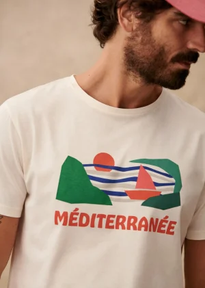 Sezane T-Shirt Mer- T-shirts motif | T-shirts manches courtes