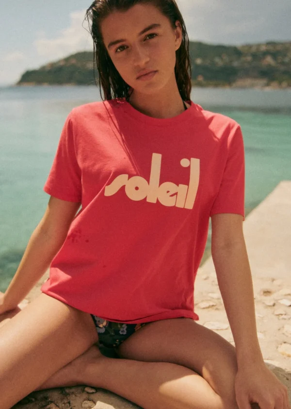 Sezane T-Shirt Soleil - Sézane X Maddy- T-shirts | Le Bain
